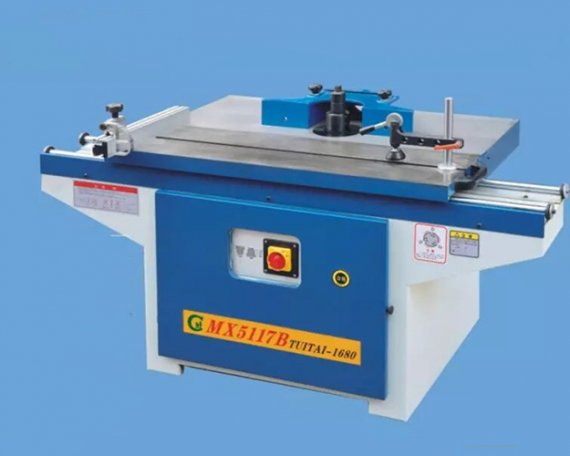 Vertical woodworking Shaper axis sliding table milling Single work position the shaft Spindle Moulder Milling Machine