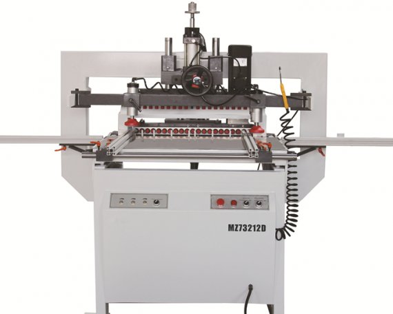 woodworking factory multi spindle 2 rows double head wood board boring machine for furniture panel drill