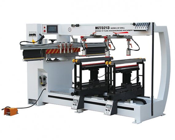 horizontal drilling machine wood hole drilling machine wood three rows of drill line boring machine woodworking
