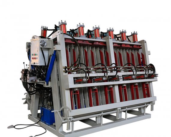 Double-Side Hydraulic Composer Two Sides Hydraulic Composer Wood Clamp Carrier